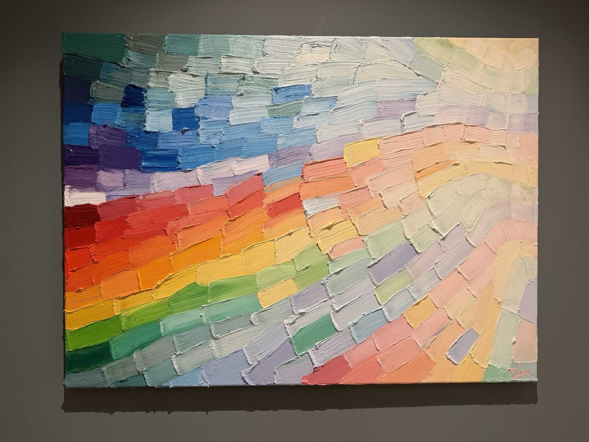 Vivid colors gradually dissolve into light. As certainty fades, subtle chromatic imperfections emerge - not as mistakes, but as the final echoes of memory finding peace in light.